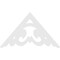 Ekena Millwork Pitch Preston Architectural Grade PVC Gable Pediment, 72"W x 42"H x 1"P (14/12) GPP072X042X100PRE - alternate 3